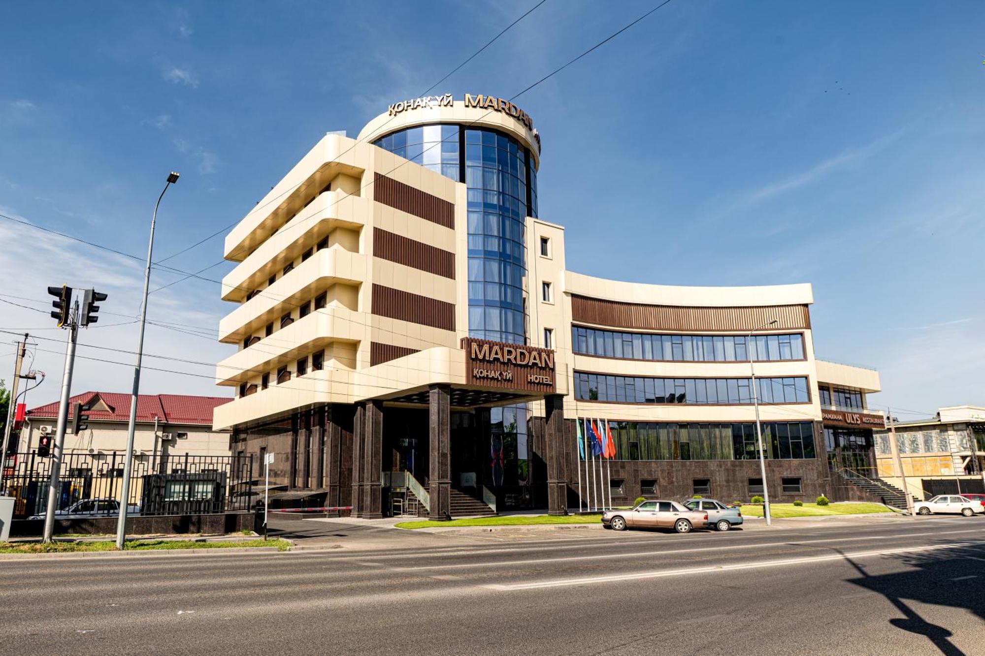 Mardan Hotel Sjymkent Exteriör bild